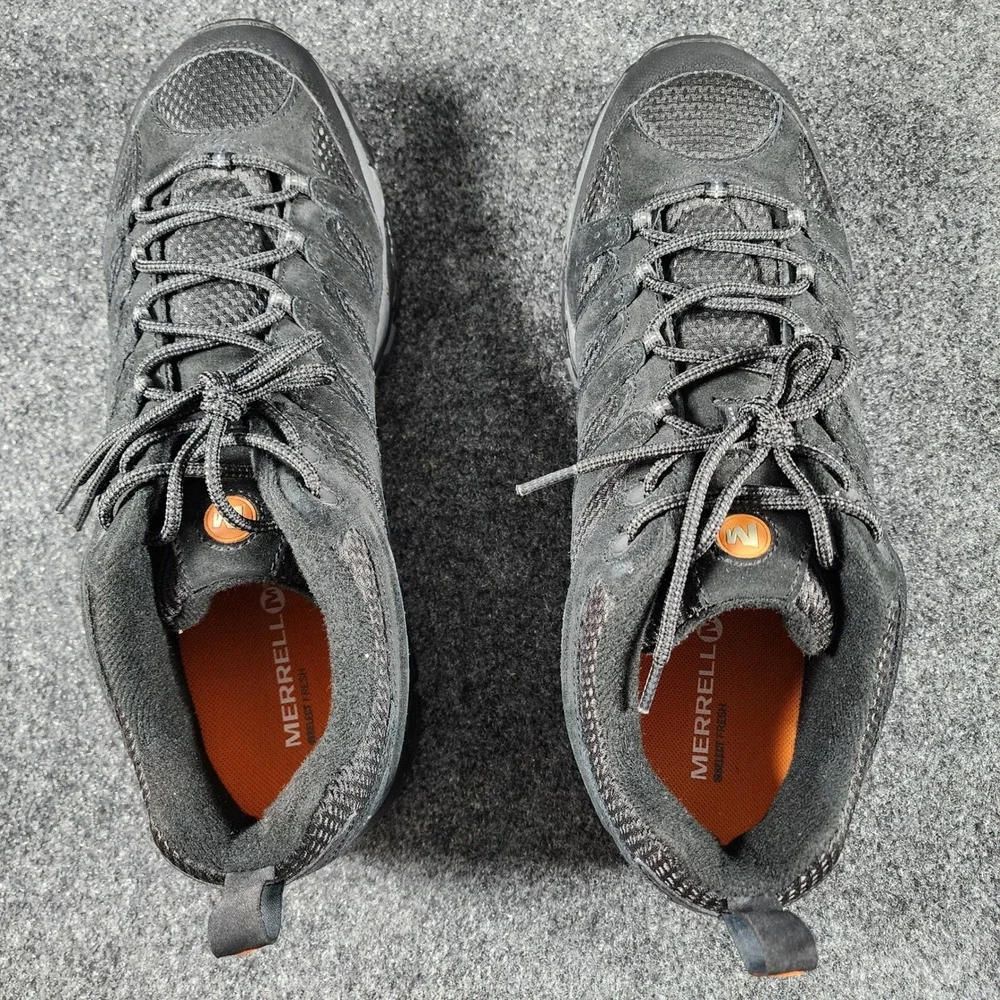 Merrell Moab 2 Ventilator‎ Hiking Shoes Mens 14 Black Night Suede Mesh J39181